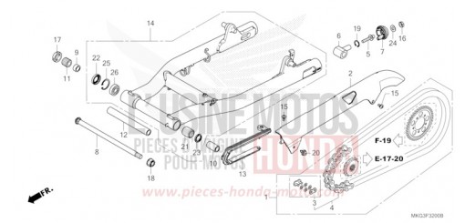 BRAS OSCILLANT CMX500AK de 2019